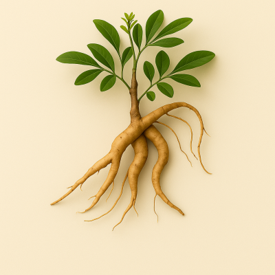 Eurycoma Longifolia Tongkat Ali plant isolated on transparent background